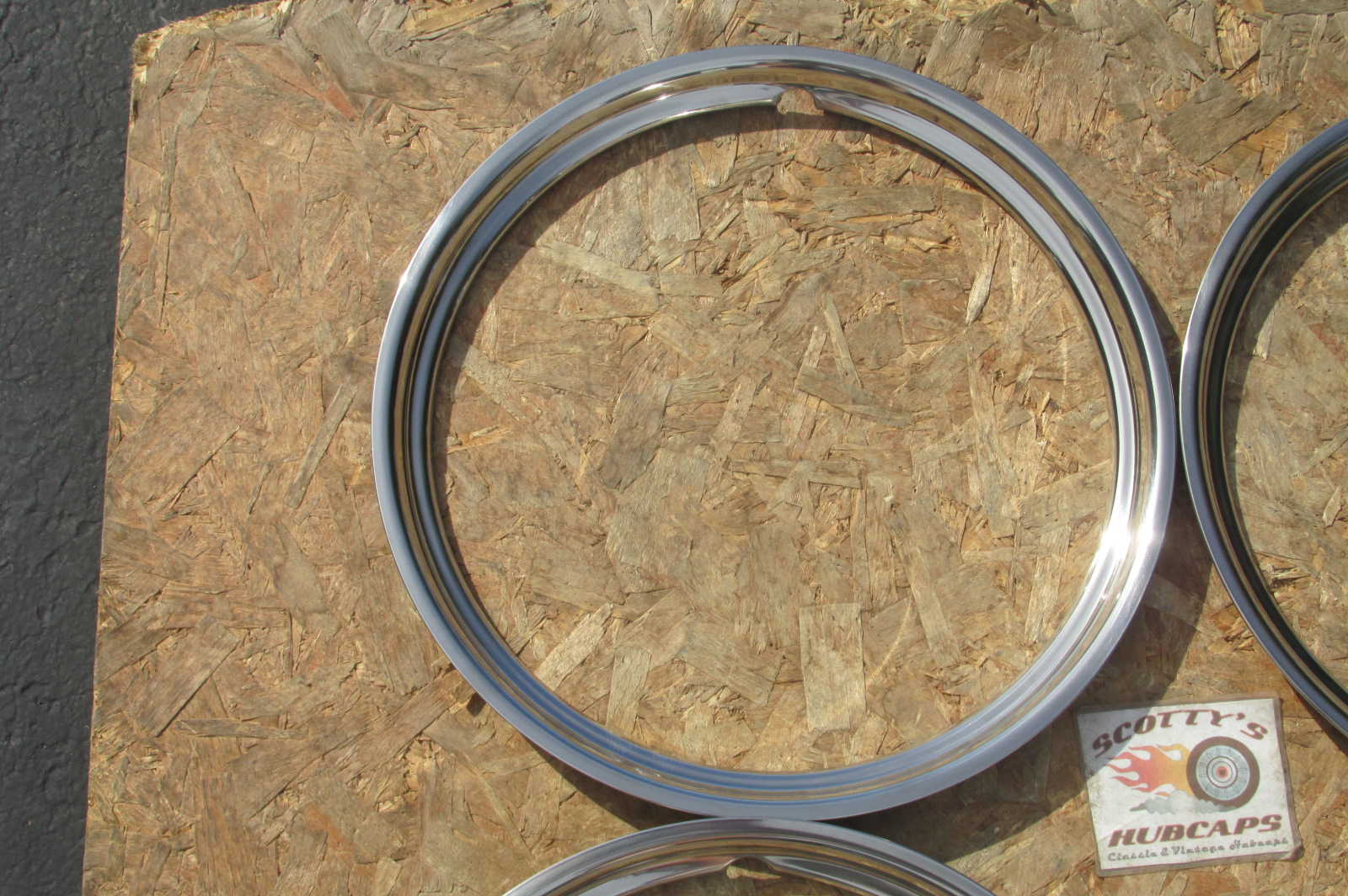 17″ Smooth trim rings, Polished Stainless steel, Set of 4, 71-3005-17T - Image 4