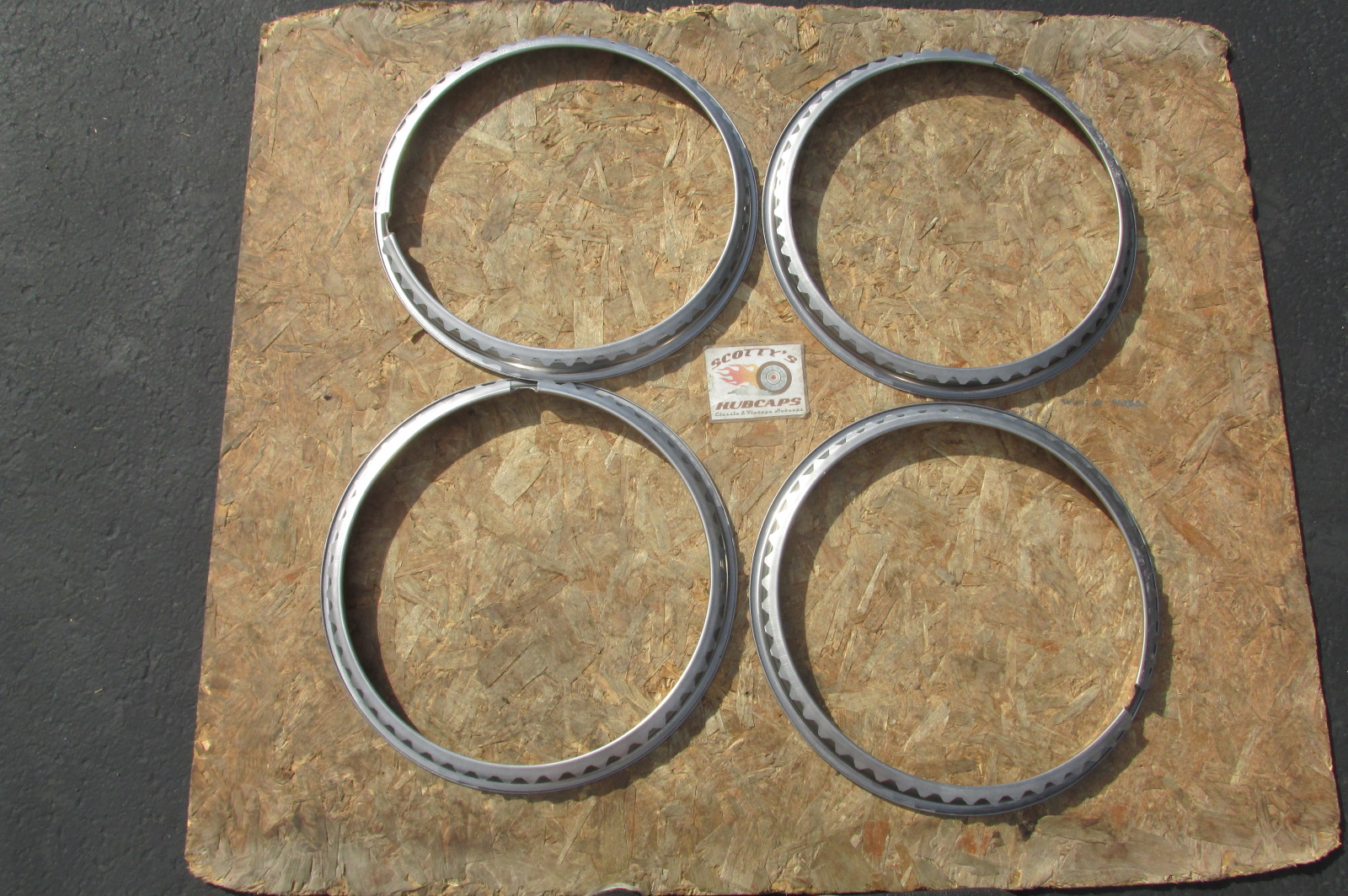 17″ Smooth trim rings, Polished Stainless steel, Set of 4, 71-3005-17T - Image 6